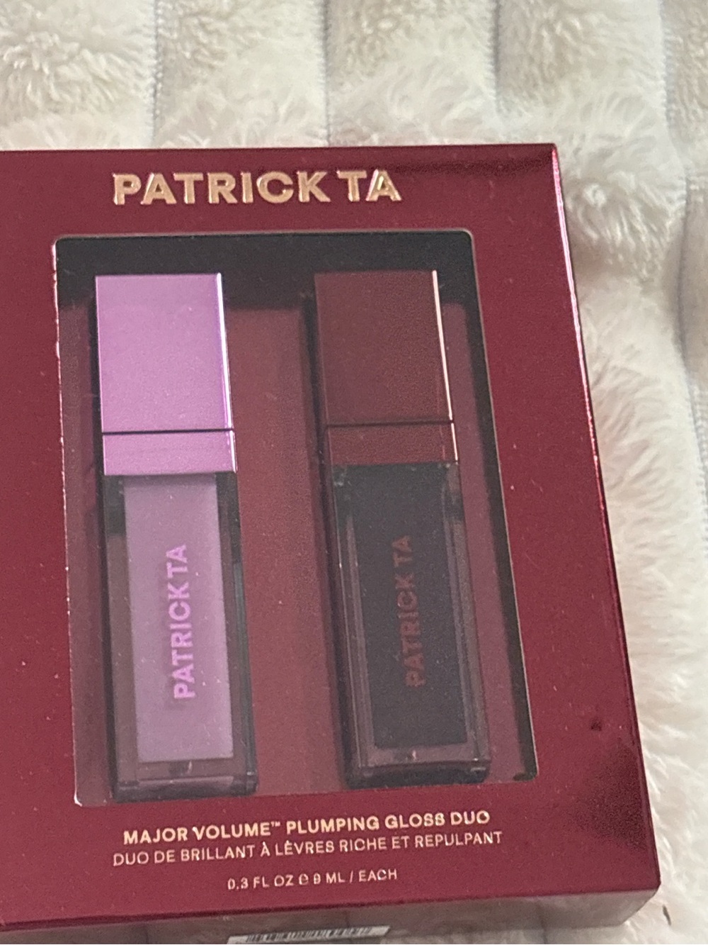 Patrick Ta Major Volume Plumping Gloss Duo Headliner + Main Stage NEW
